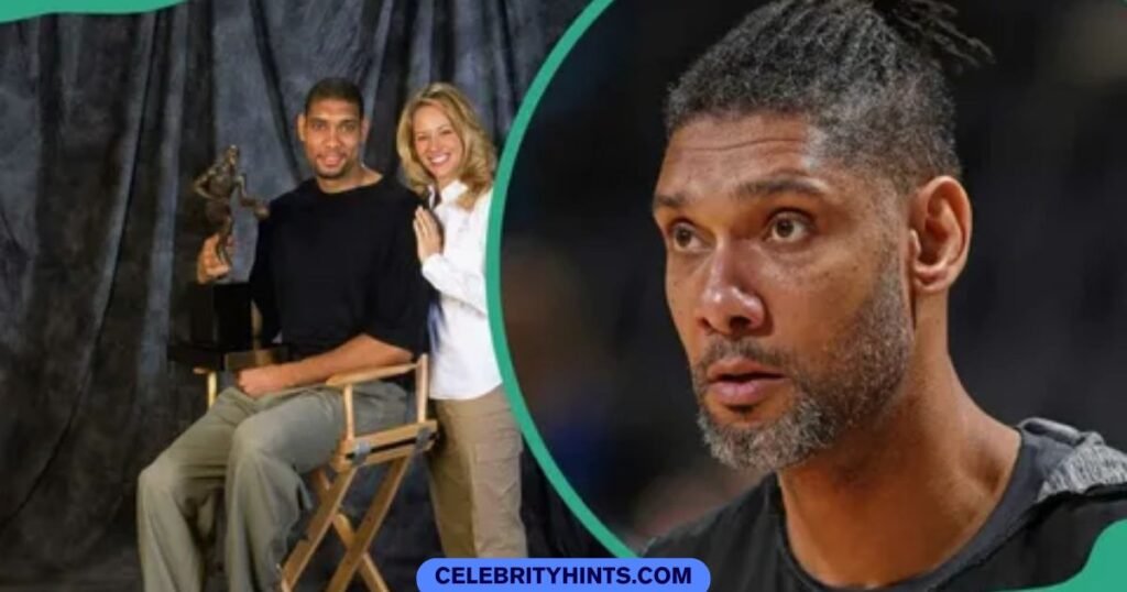 Tim Duncan playing for the San Antonio Spurs